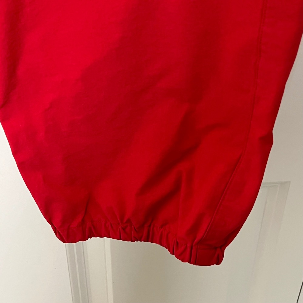 Cabi Cargo Jogger Pants Red Pull On Utility Pants Size Medium - Picture 5 of 10